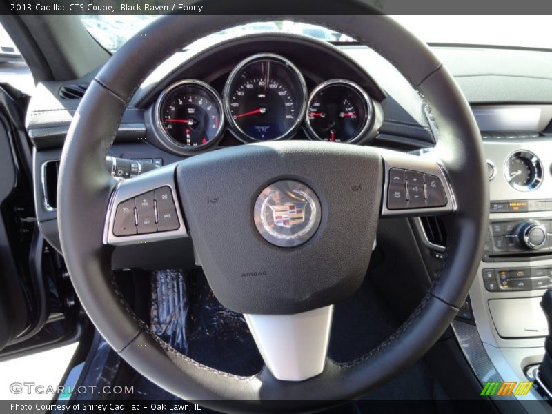 Black Raven / Ebony 2013 Cadillac CTS Coupe