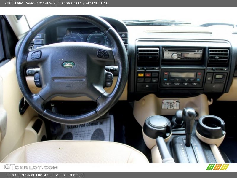 Vienna Green / Alpaca Beige 2003 Land Rover Discovery S