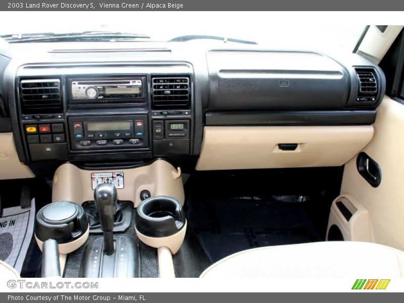Vienna Green / Alpaca Beige 2003 Land Rover Discovery S