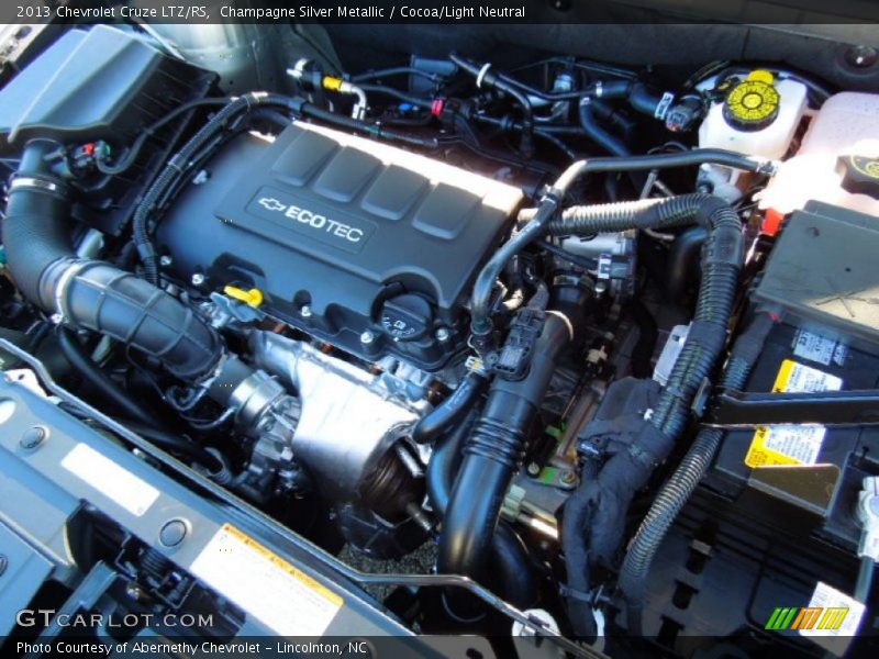  2013 Cruze LTZ/RS Engine - 1.4 Liter DI Turbocharged DOHC 16-Valve VVT 4 Cylinder