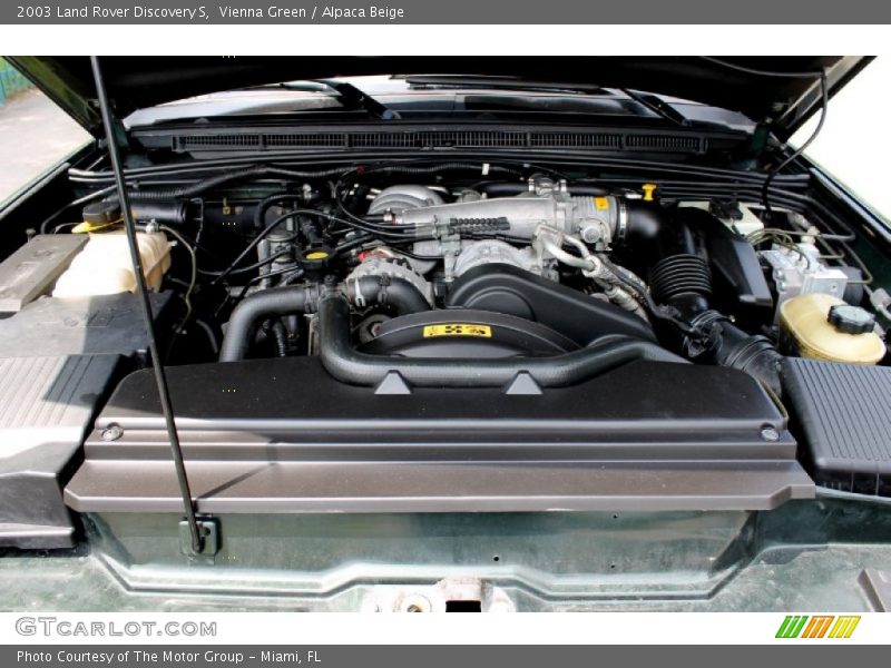 Vienna Green / Alpaca Beige 2003 Land Rover Discovery S
