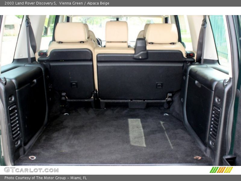 Vienna Green / Alpaca Beige 2003 Land Rover Discovery S