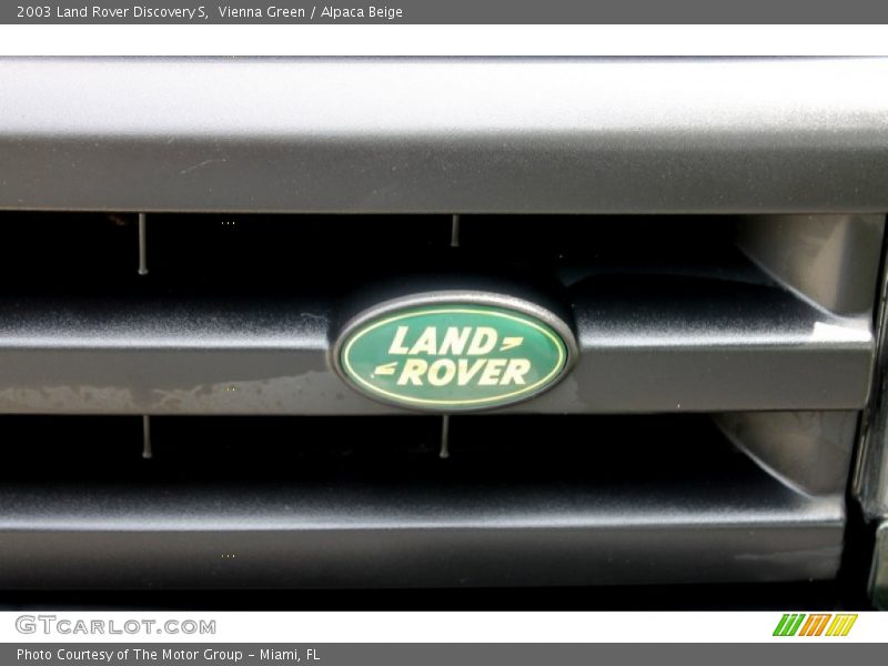 Vienna Green / Alpaca Beige 2003 Land Rover Discovery S
