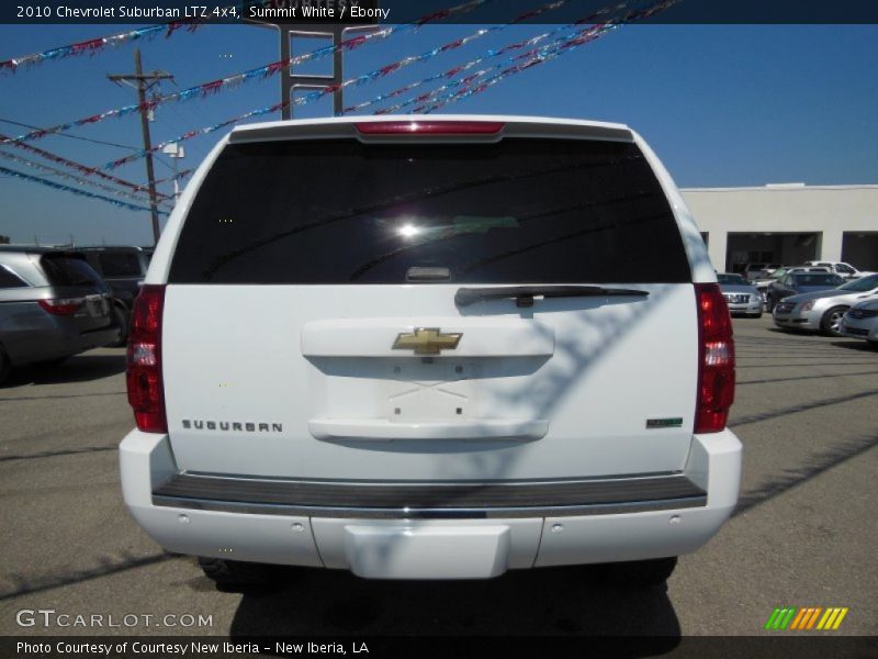 Summit White / Ebony 2010 Chevrolet Suburban LTZ 4x4