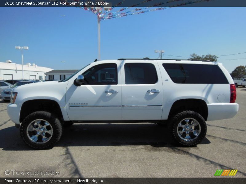 Summit White / Ebony 2010 Chevrolet Suburban LTZ 4x4