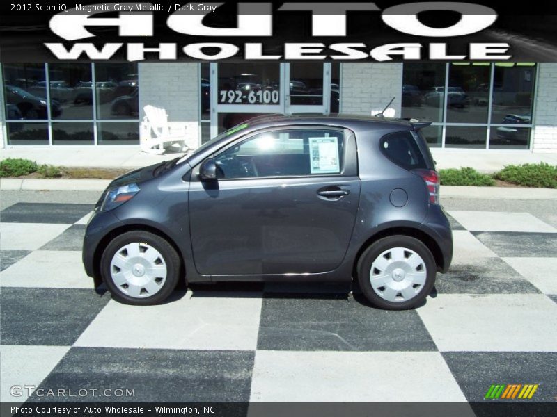 Magnetic Gray Metallic / Dark Gray 2012 Scion iQ