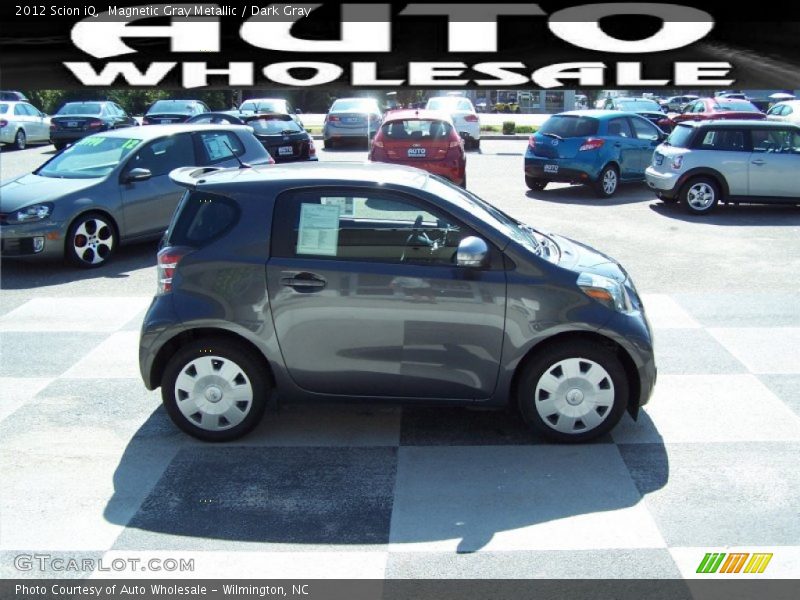 Magnetic Gray Metallic / Dark Gray 2012 Scion iQ