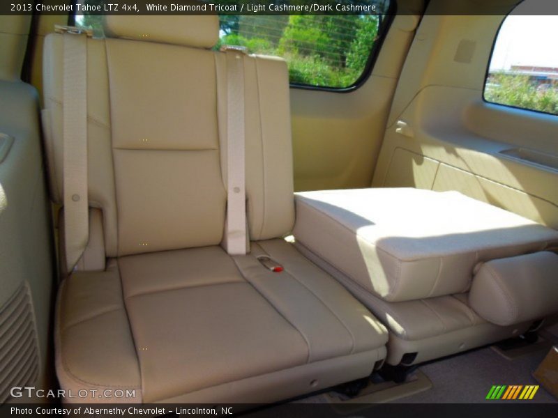 White Diamond Tricoat / Light Cashmere/Dark Cashmere 2013 Chevrolet Tahoe LTZ 4x4