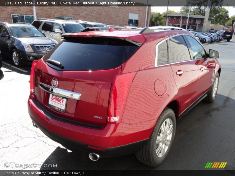 Crystal Red Tintcoat / Light Titanium/Ebony 2013 Cadillac SRX Luxury FWD