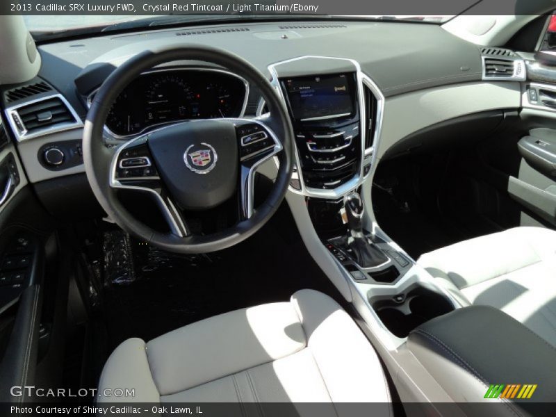 Crystal Red Tintcoat / Light Titanium/Ebony 2013 Cadillac SRX Luxury FWD
