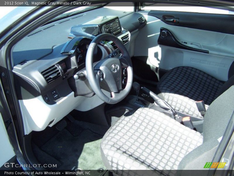 Magnetic Gray Metallic / Dark Gray 2012 Scion iQ
