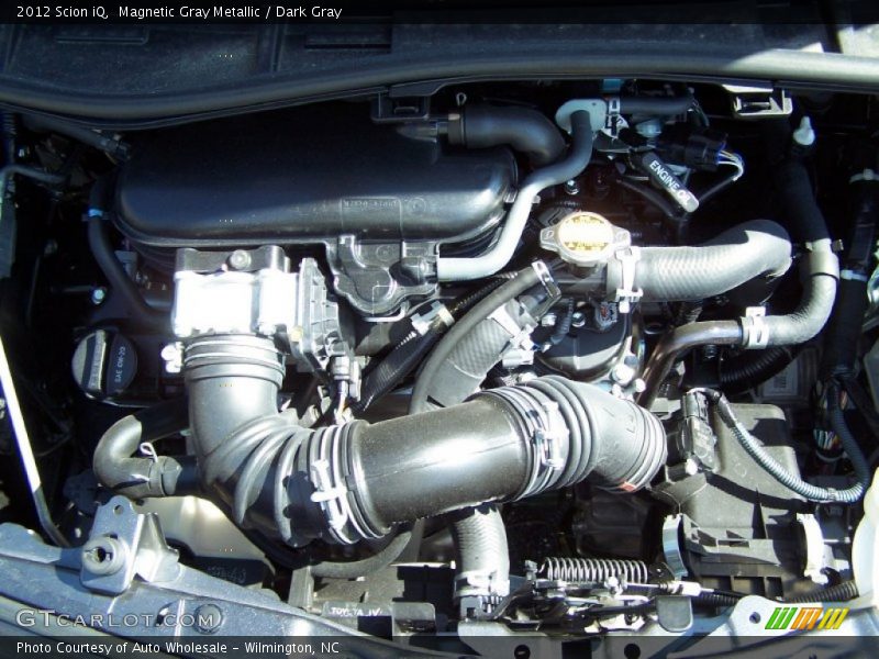 Magnetic Gray Metallic / Dark Gray 2012 Scion iQ