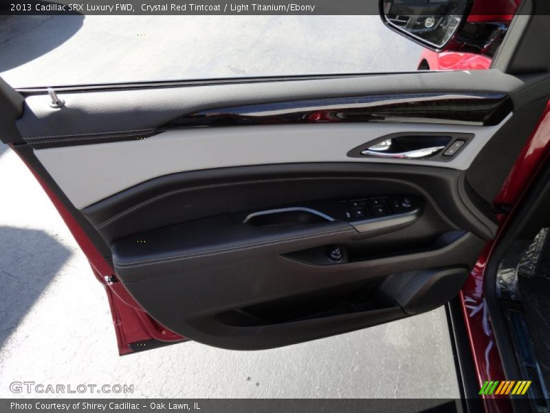 Crystal Red Tintcoat / Light Titanium/Ebony 2013 Cadillac SRX Luxury FWD