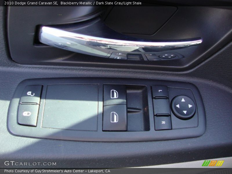 Blackberry Metallic / Dark Slate Gray/Light Shale 2010 Dodge Grand Caravan SE