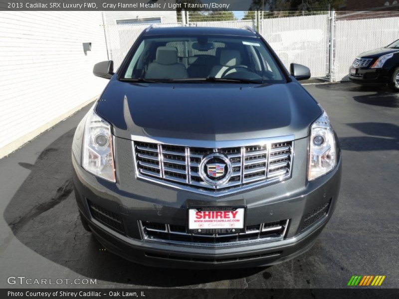 Gray Flannel Metallic / Light Titanium/Ebony 2013 Cadillac SRX Luxury FWD
