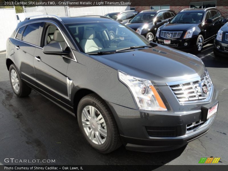 Gray Flannel Metallic / Light Titanium/Ebony 2013 Cadillac SRX Luxury FWD