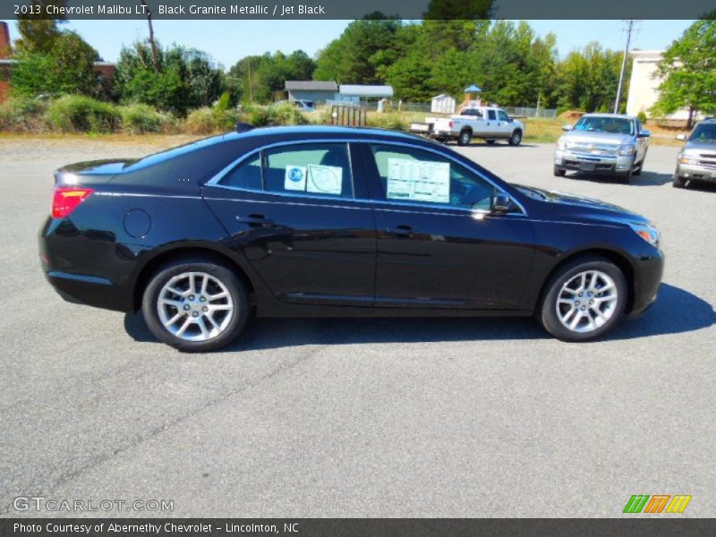 Black Granite Metallic / Jet Black 2013 Chevrolet Malibu LT
