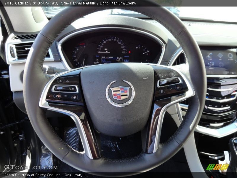 Gray Flannel Metallic / Light Titanium/Ebony 2013 Cadillac SRX Luxury FWD