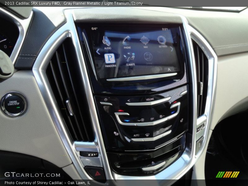 Gray Flannel Metallic / Light Titanium/Ebony 2013 Cadillac SRX Luxury FWD