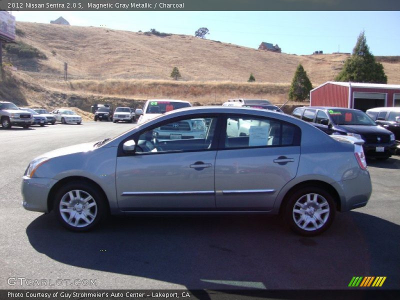 Magnetic Gray Metallic / Charcoal 2012 Nissan Sentra 2.0 S