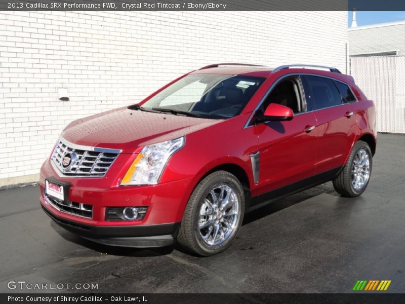 Crystal Red Tintcoat / Ebony/Ebony 2013 Cadillac SRX Performance FWD
