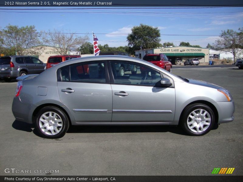 Magnetic Gray Metallic / Charcoal 2012 Nissan Sentra 2.0 S
