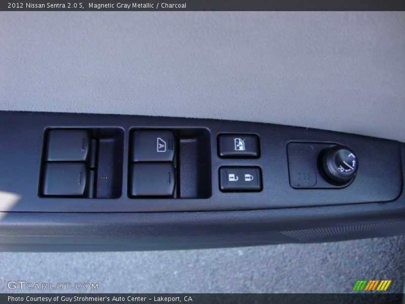Magnetic Gray Metallic / Charcoal 2012 Nissan Sentra 2.0 S