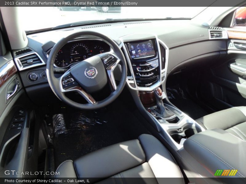 Crystal Red Tintcoat / Ebony/Ebony 2013 Cadillac SRX Performance FWD