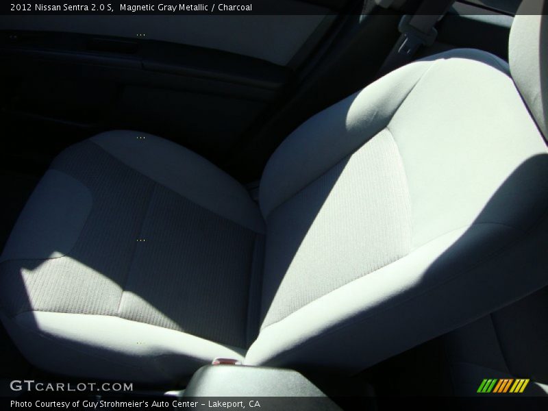 Magnetic Gray Metallic / Charcoal 2012 Nissan Sentra 2.0 S