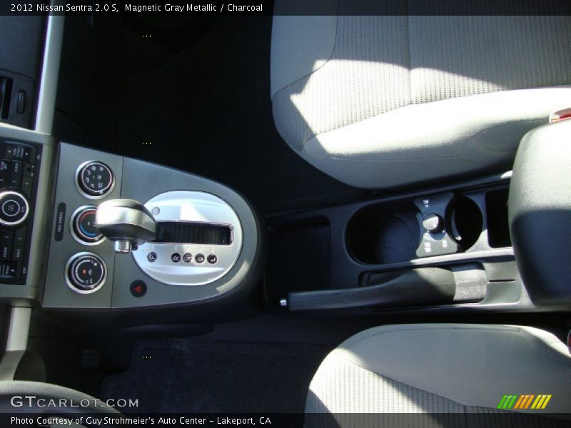 Magnetic Gray Metallic / Charcoal 2012 Nissan Sentra 2.0 S