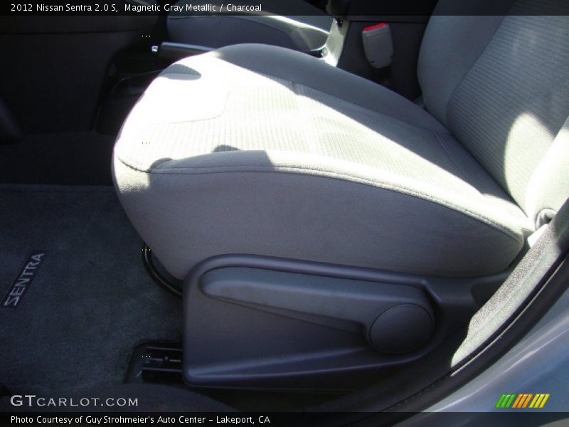 Magnetic Gray Metallic / Charcoal 2012 Nissan Sentra 2.0 S