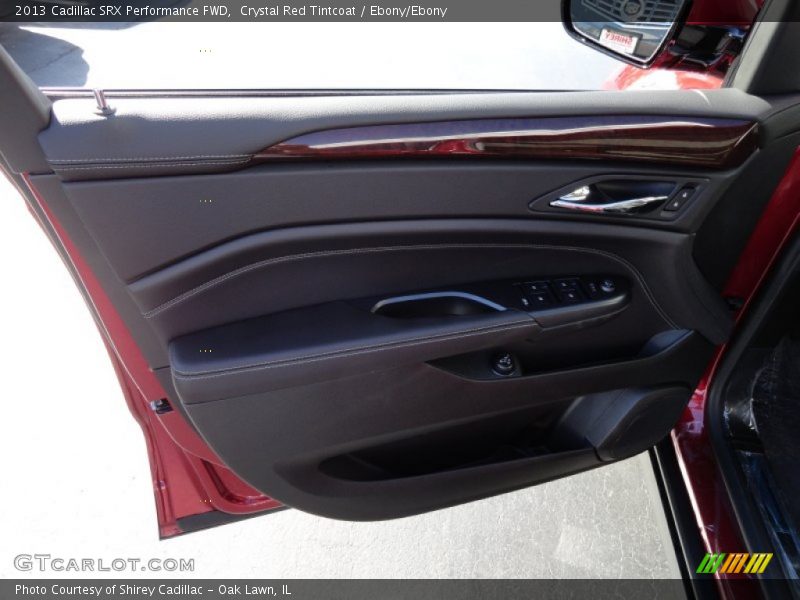 Crystal Red Tintcoat / Ebony/Ebony 2013 Cadillac SRX Performance FWD