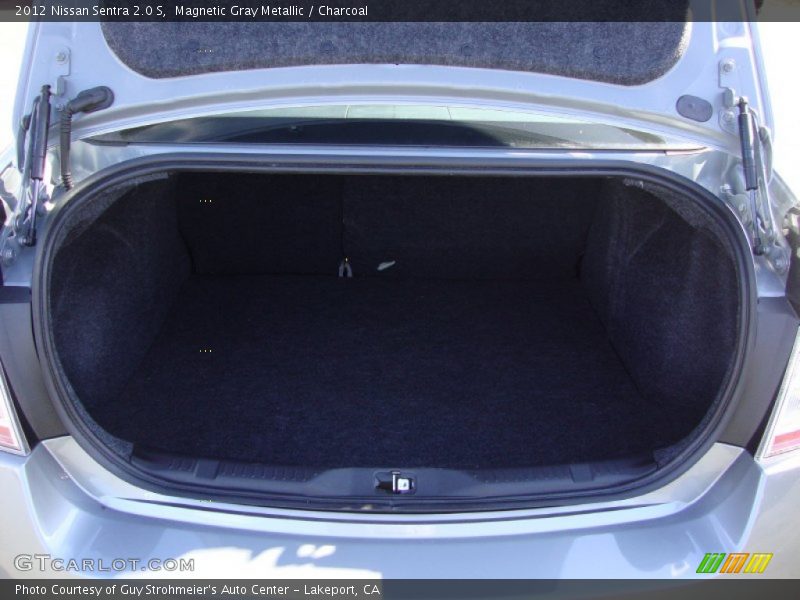 Magnetic Gray Metallic / Charcoal 2012 Nissan Sentra 2.0 S