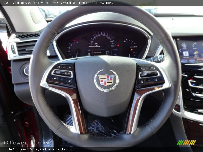 Crystal Red Tintcoat / Ebony/Ebony 2013 Cadillac SRX Performance FWD