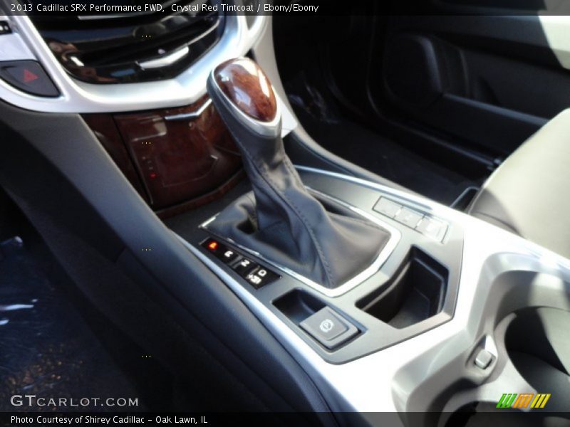 Crystal Red Tintcoat / Ebony/Ebony 2013 Cadillac SRX Performance FWD