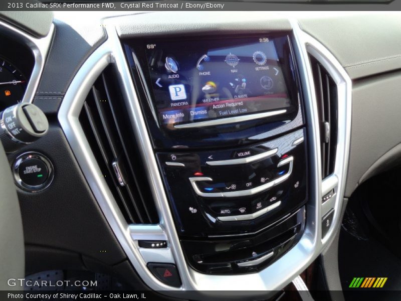Crystal Red Tintcoat / Ebony/Ebony 2013 Cadillac SRX Performance FWD
