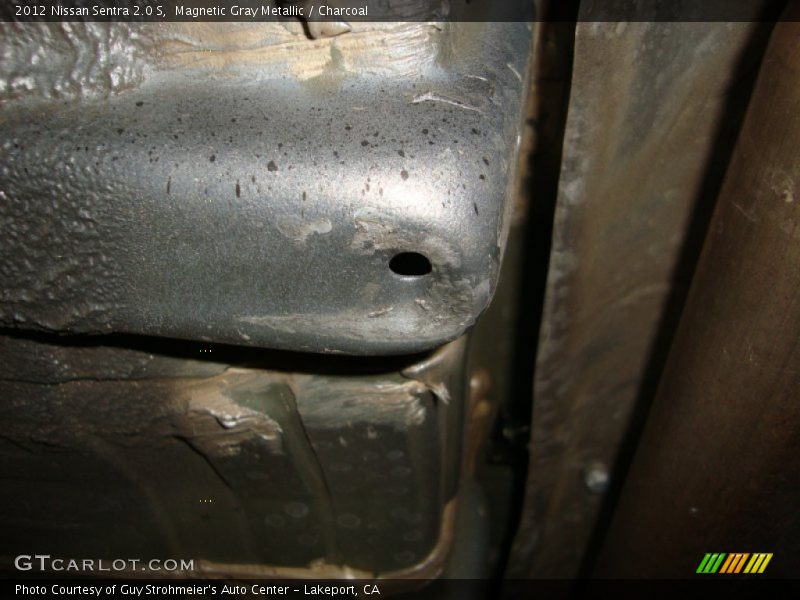 Magnetic Gray Metallic / Charcoal 2012 Nissan Sentra 2.0 S
