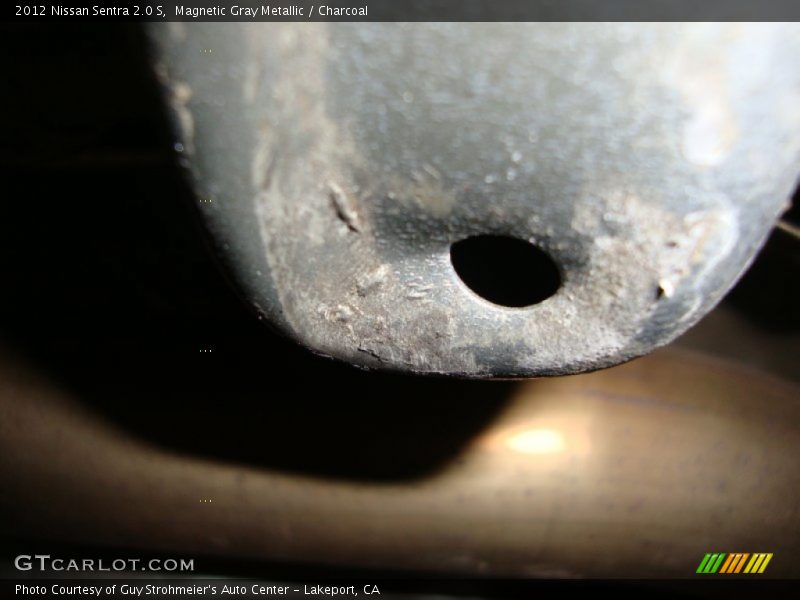 Magnetic Gray Metallic / Charcoal 2012 Nissan Sentra 2.0 S