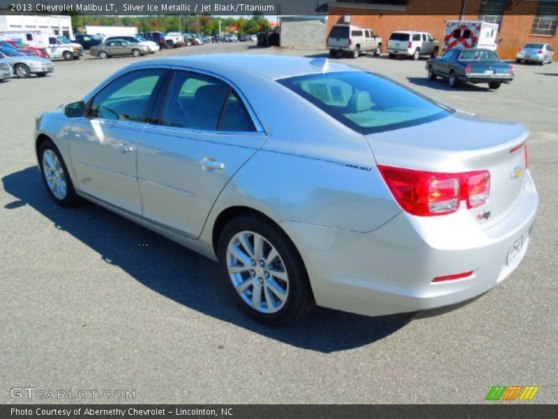 Silver Ice Metallic / Jet Black/Titanium 2013 Chevrolet Malibu LT