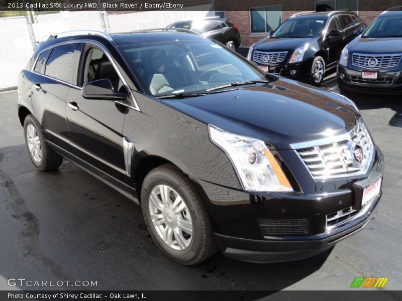 Black Raven / Ebony/Ebony 2013 Cadillac SRX Luxury FWD