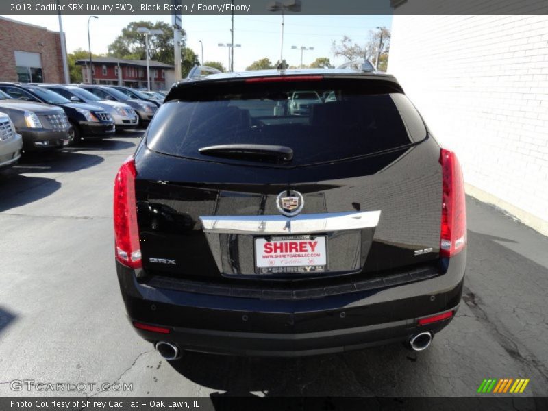 Black Raven / Ebony/Ebony 2013 Cadillac SRX Luxury FWD