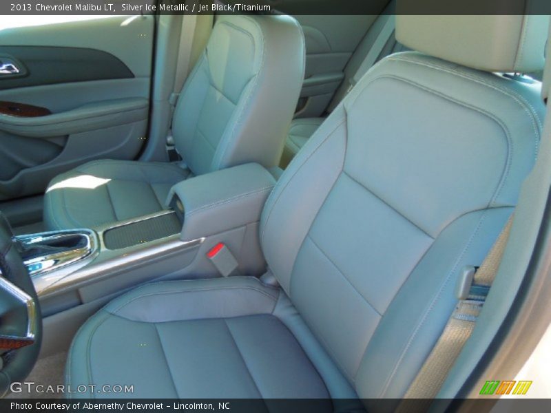 Silver Ice Metallic / Jet Black/Titanium 2013 Chevrolet Malibu LT