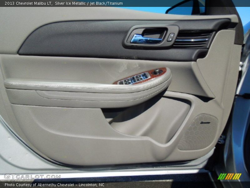 Silver Ice Metallic / Jet Black/Titanium 2013 Chevrolet Malibu LT