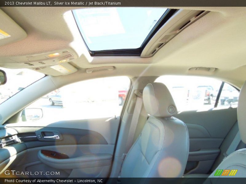 Silver Ice Metallic / Jet Black/Titanium 2013 Chevrolet Malibu LT
