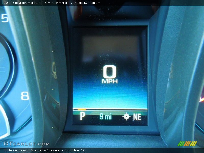 Silver Ice Metallic / Jet Black/Titanium 2013 Chevrolet Malibu LT