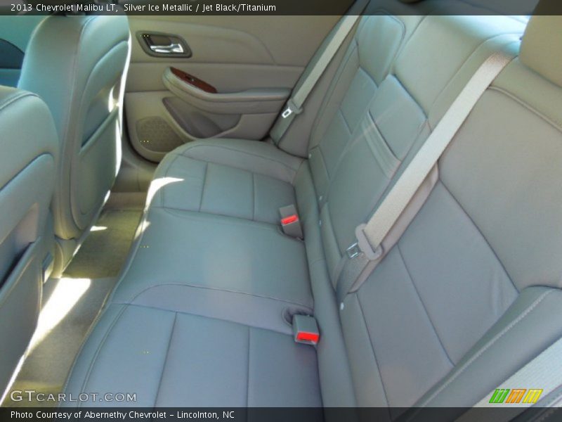 Silver Ice Metallic / Jet Black/Titanium 2013 Chevrolet Malibu LT