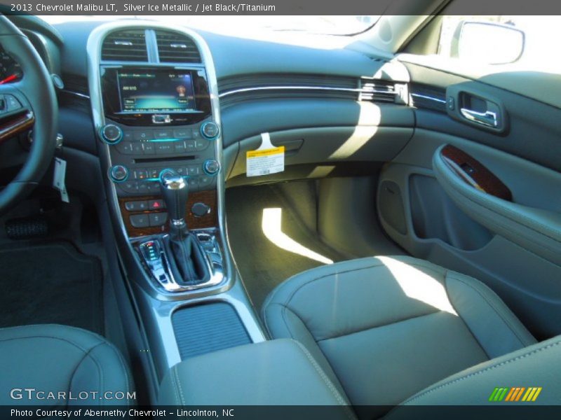 Silver Ice Metallic / Jet Black/Titanium 2013 Chevrolet Malibu LT
