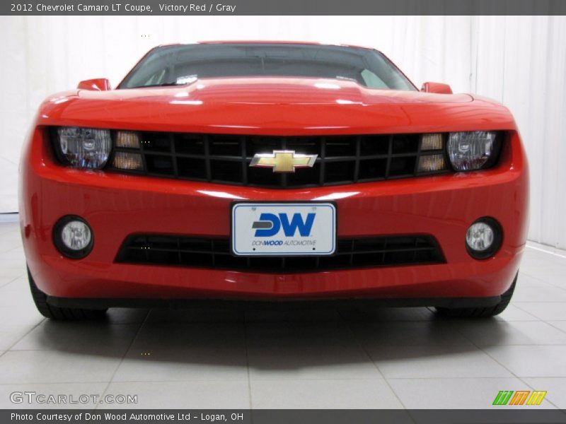 Victory Red / Gray 2012 Chevrolet Camaro LT Coupe