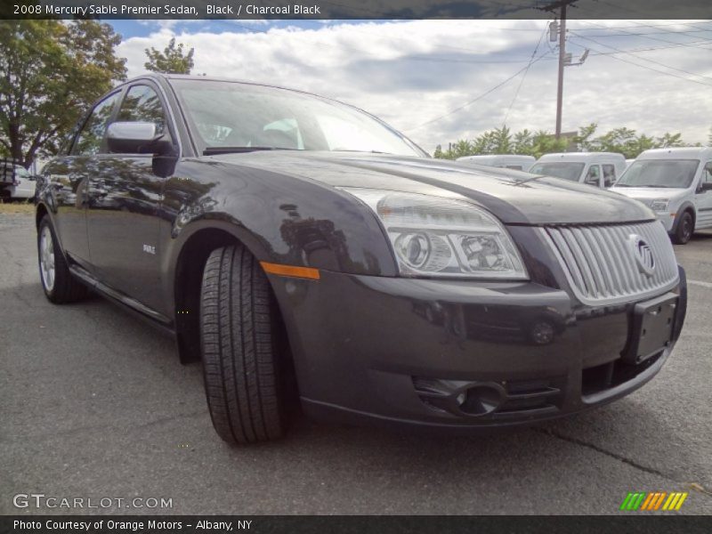Black / Charcoal Black 2008 Mercury Sable Premier Sedan