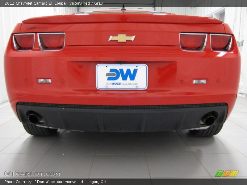 Victory Red / Gray 2012 Chevrolet Camaro LT Coupe